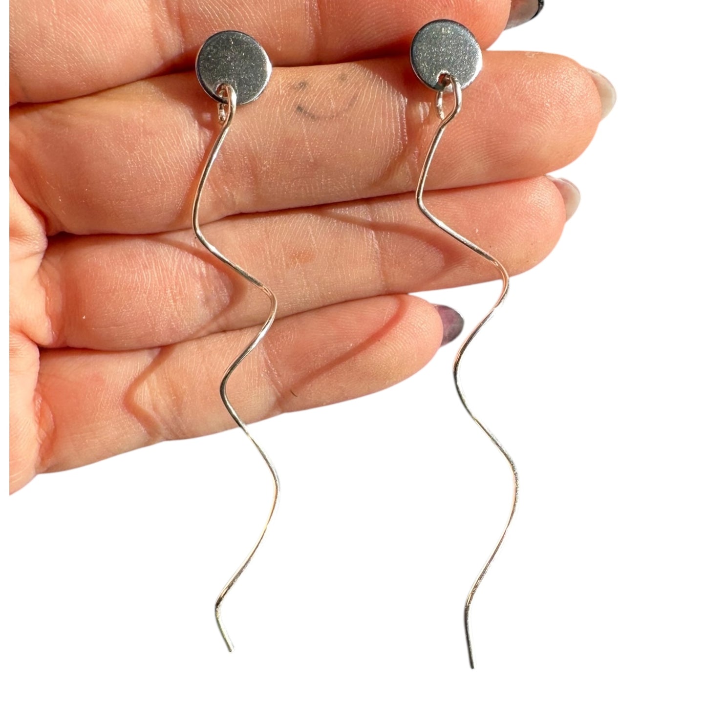 Sterling Silver | 14KT Gold Filled Hypoallergenic Corkscrew Dangle Earrings