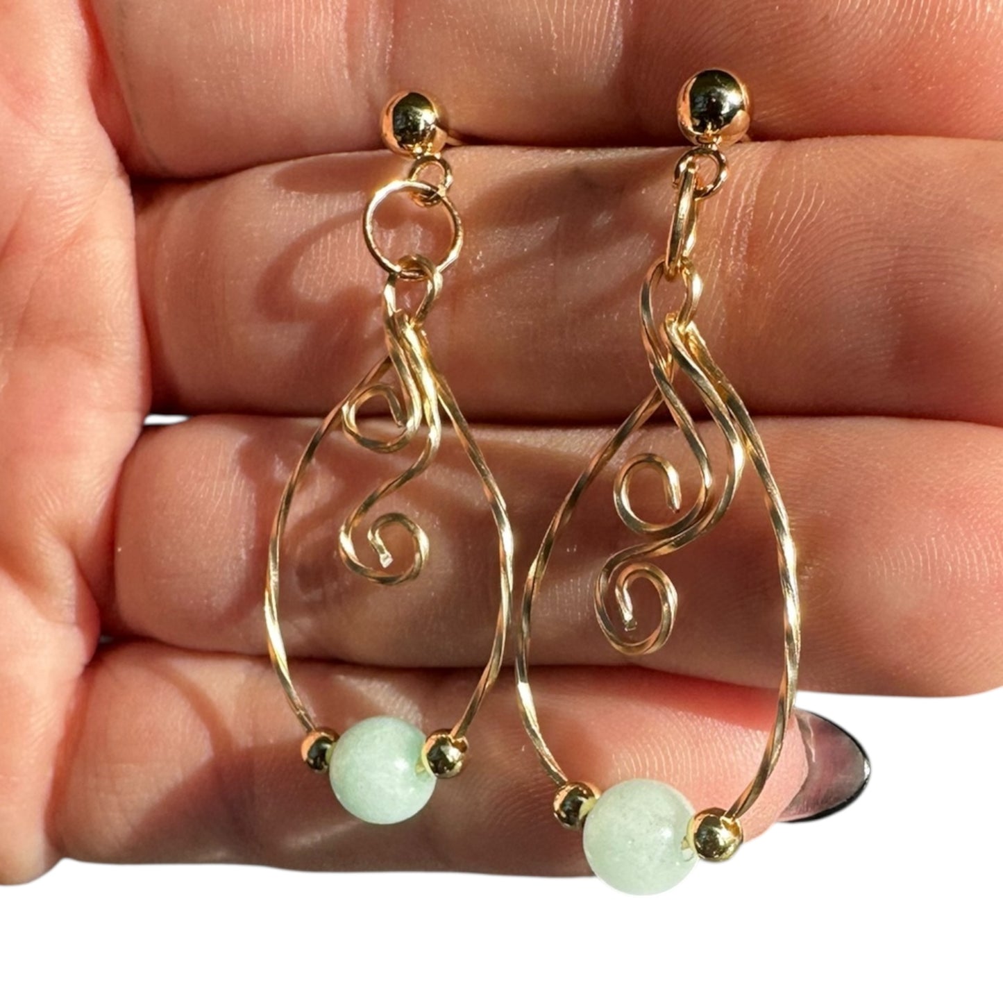 Sterling Silver | 14KT Gold Filled Hypoallergenic Crystal Teardrop Dangle Earring