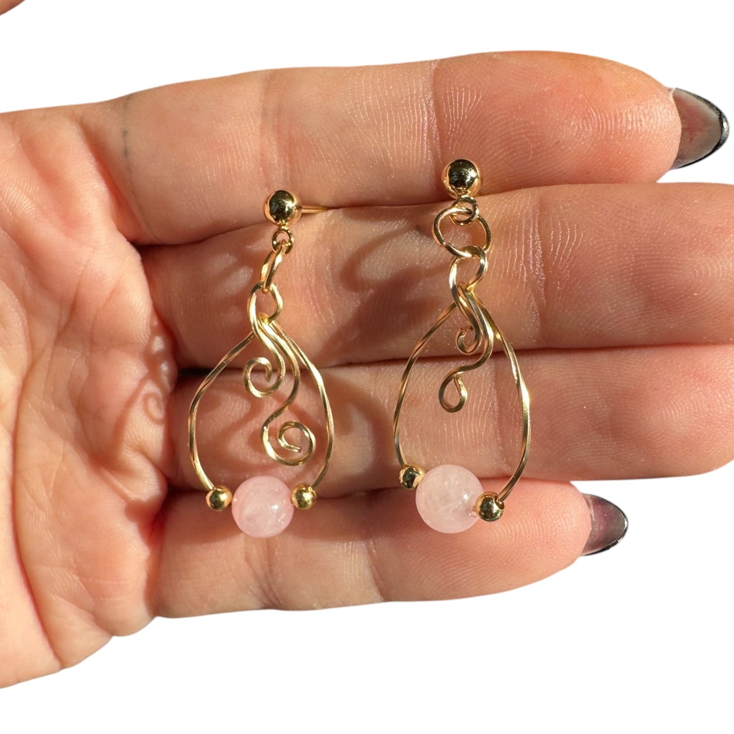 Sterling Silver | 14KT Gold Filled Hypoallergenic Crystal Teardrop Dangle Earring