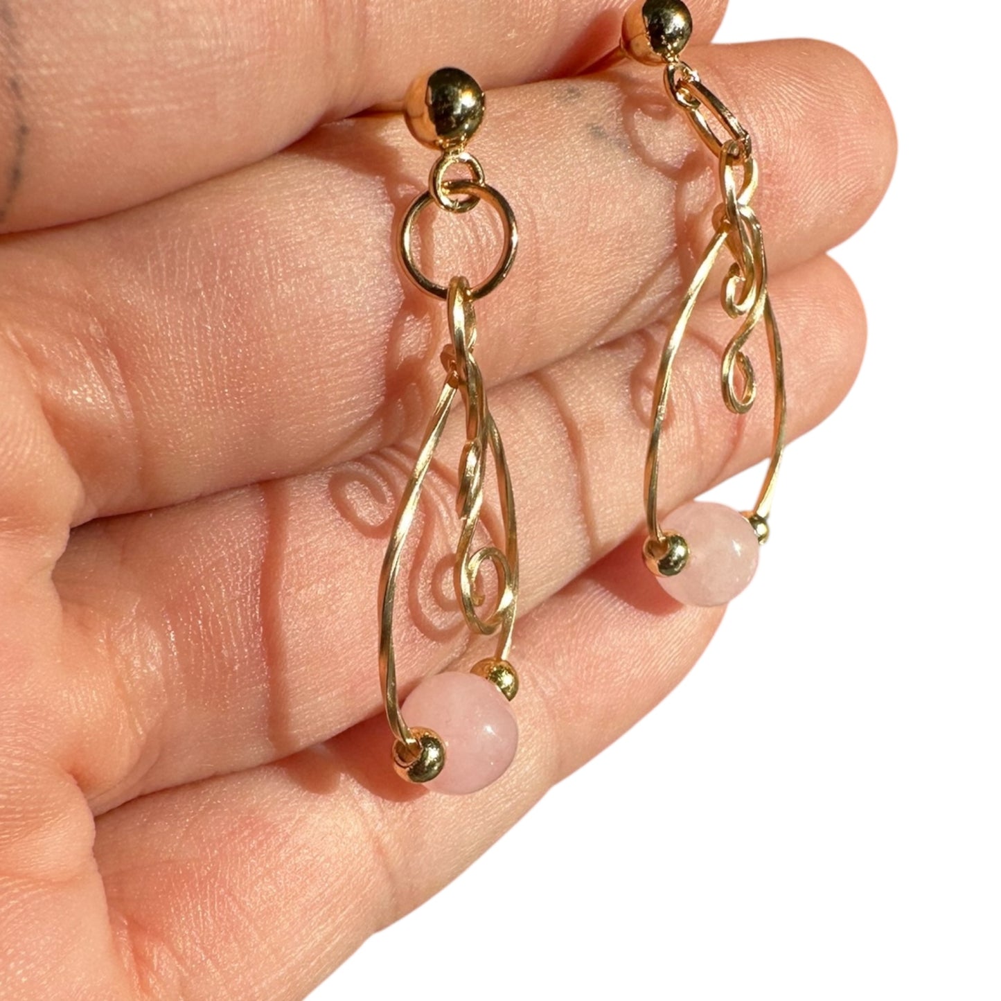 Sterling Silver | 14KT Gold Filled Hypoallergenic Crystal Teardrop Dangle Earring