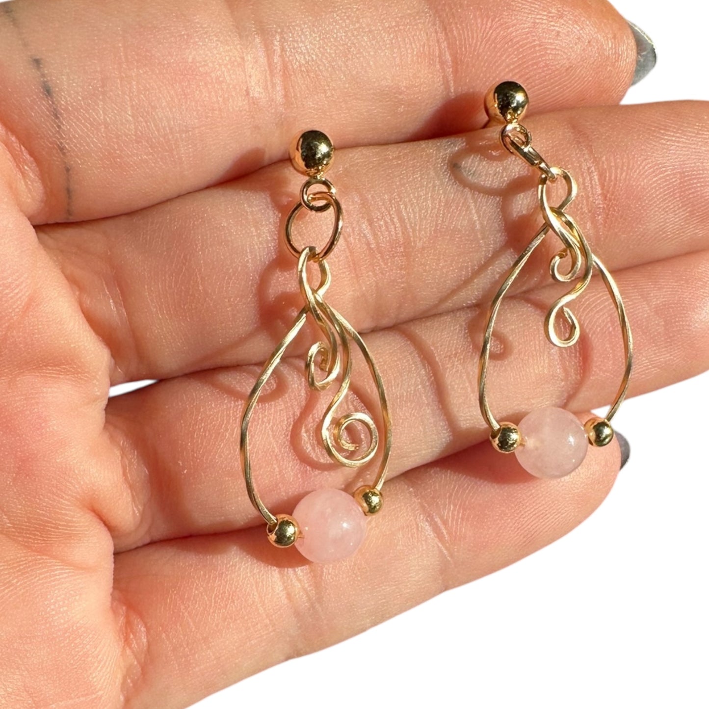 Sterling Silver | 14KT Gold Filled Hypoallergenic Crystal Teardrop Dangle Earring