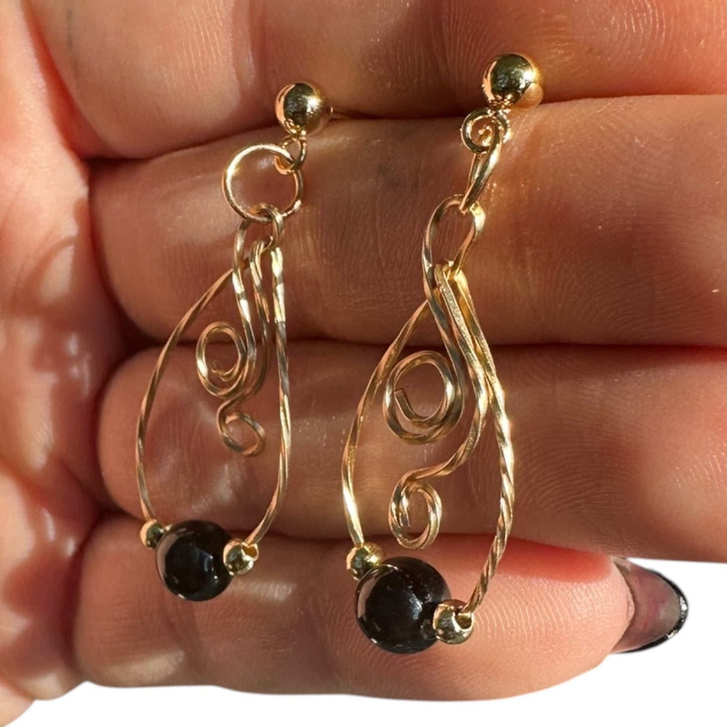 Sterling Silver | 14KT Gold Filled Hypoallergenic Crystal Teardrop Dangle Earring