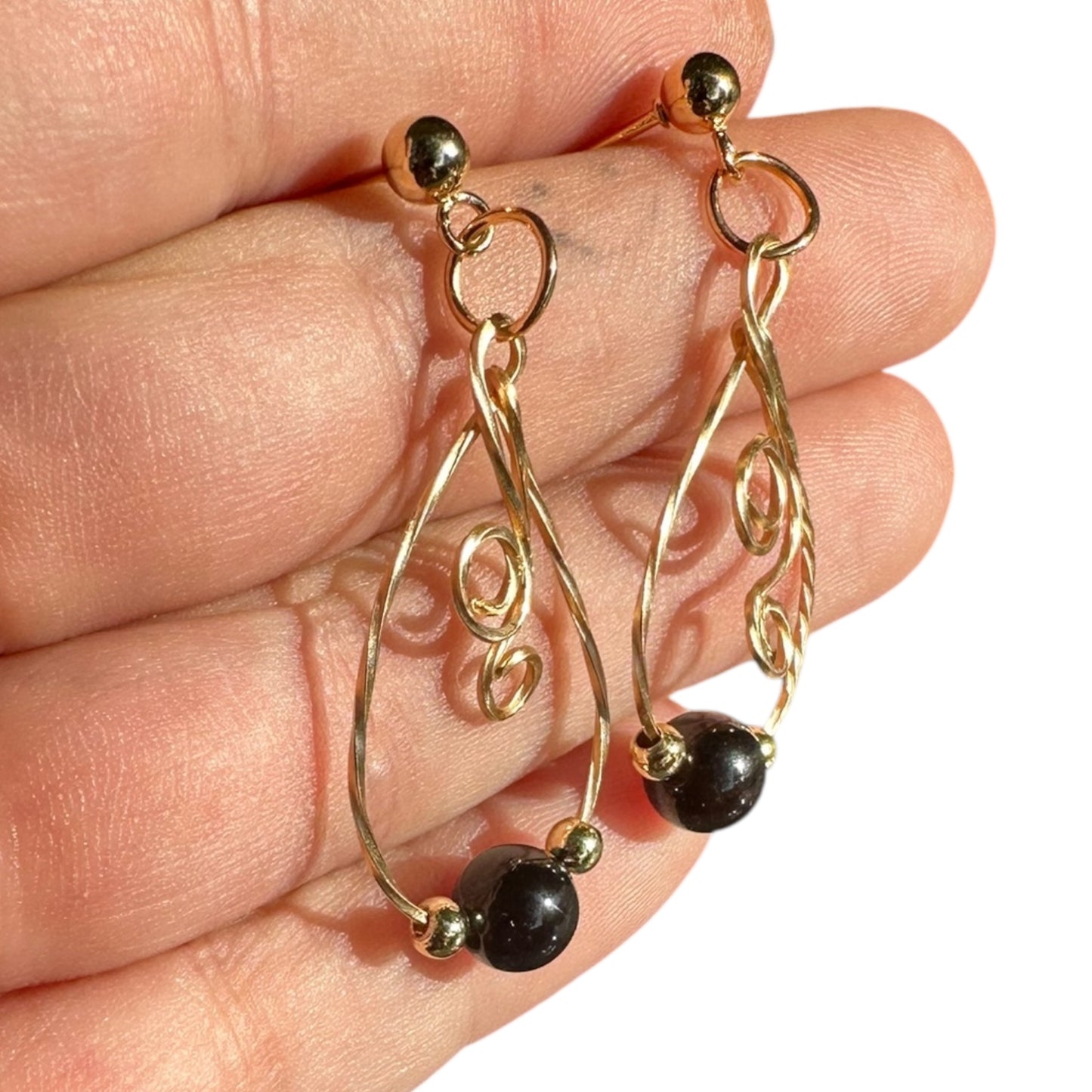 Sterling Silver | 14KT Gold Filled Hypoallergenic Crystal Teardrop Dangle Earring