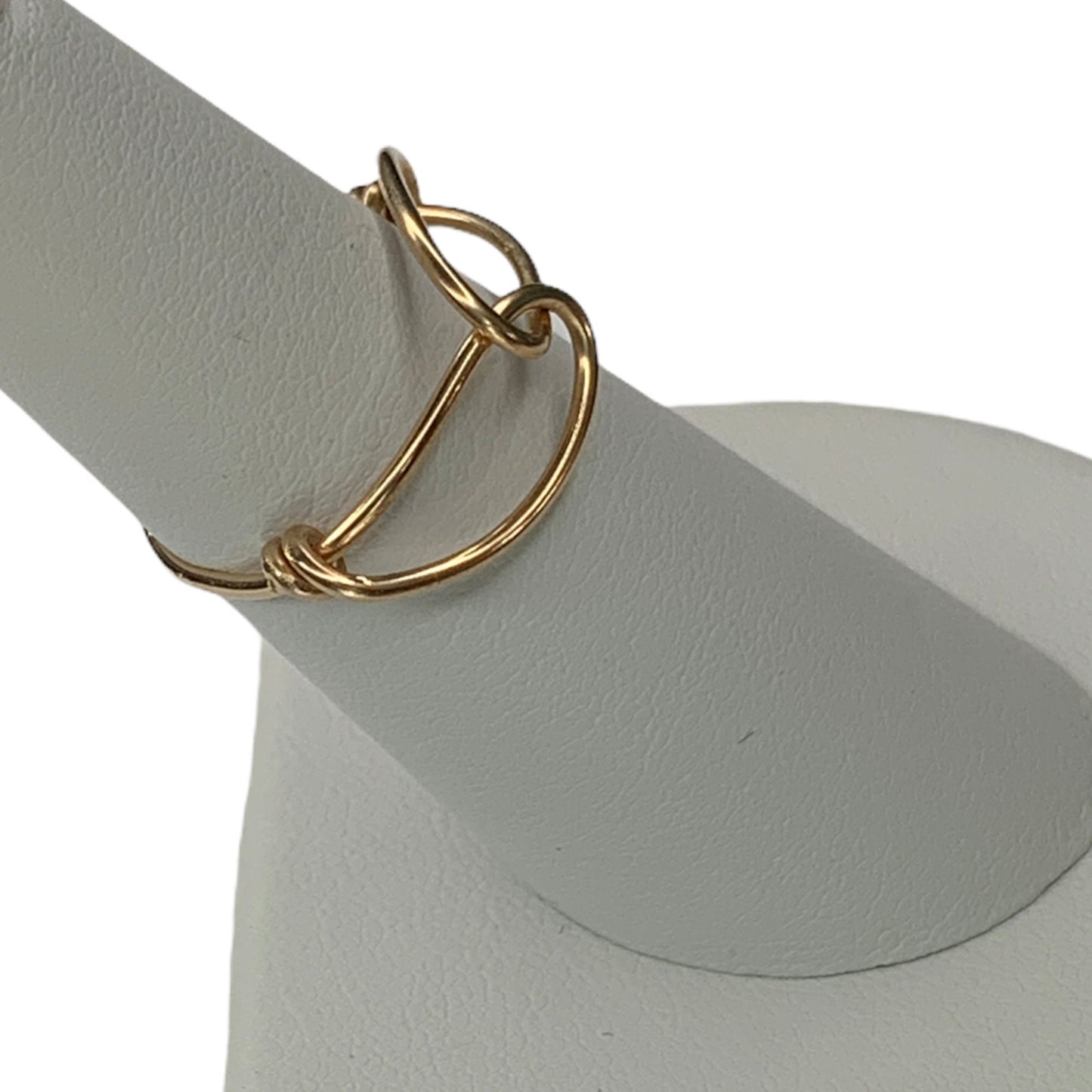 Sterling Silver | 14KT Gold Filled Wire Infinity Loop Simple and Minimalistic Wire Ring