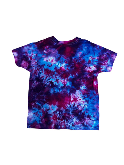 Toddler 5T Blue and Purple Scrunch Ice Dye Tie Dye Shirt