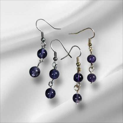 Hypoallergenic Dangle Crystal Earring