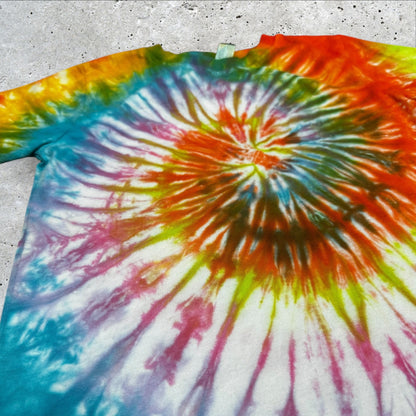 Toddler 4T Infant Neon Rainbow Tie Dye Long Sleeve Onesie