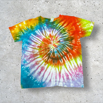 Toddler 4T Infant Neon Rainbow Tie Dye Long Sleeve Onesie