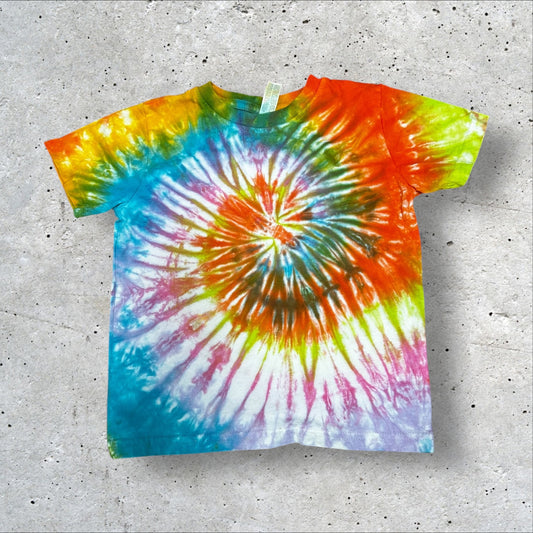 Toddler 4T Infant Neon Rainbow Tie Dye Long Sleeve Onesie