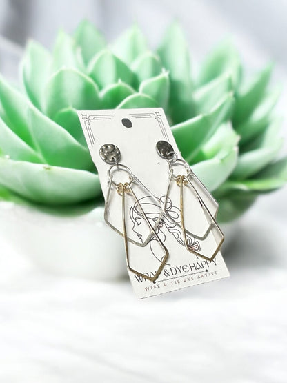 Sterling Silver | 14KT Gold Filled Dangle Wire Earrings