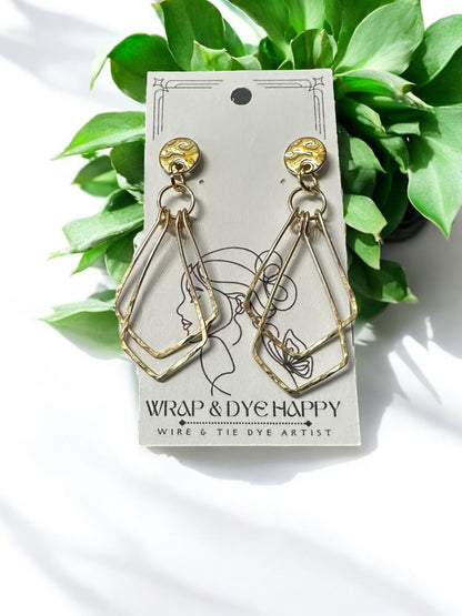 Sterling Silver | 14KT Gold Filled Dangle Wire Earrings
