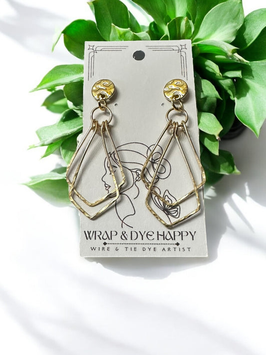 Sterling Silver | 14KT Gold Filled Dangle Wire Earrings