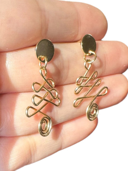 Sterling Silver | 14KT Gold Filled Wire Earrings