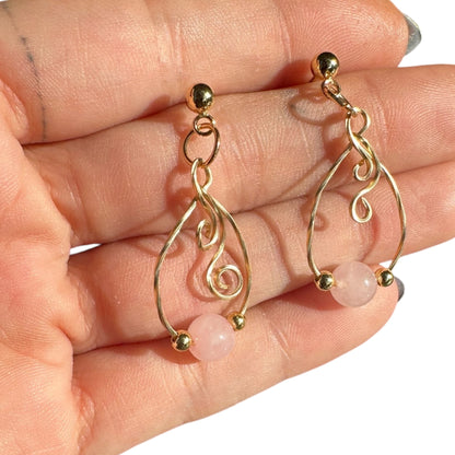Sterling Silver | 14KT Gold Filled Hypoallergenic Crystal Teardrop Dangle Earring