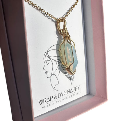 Sterling Silver | 14KT Gold Filled Opalite Mini Bezel Pendant