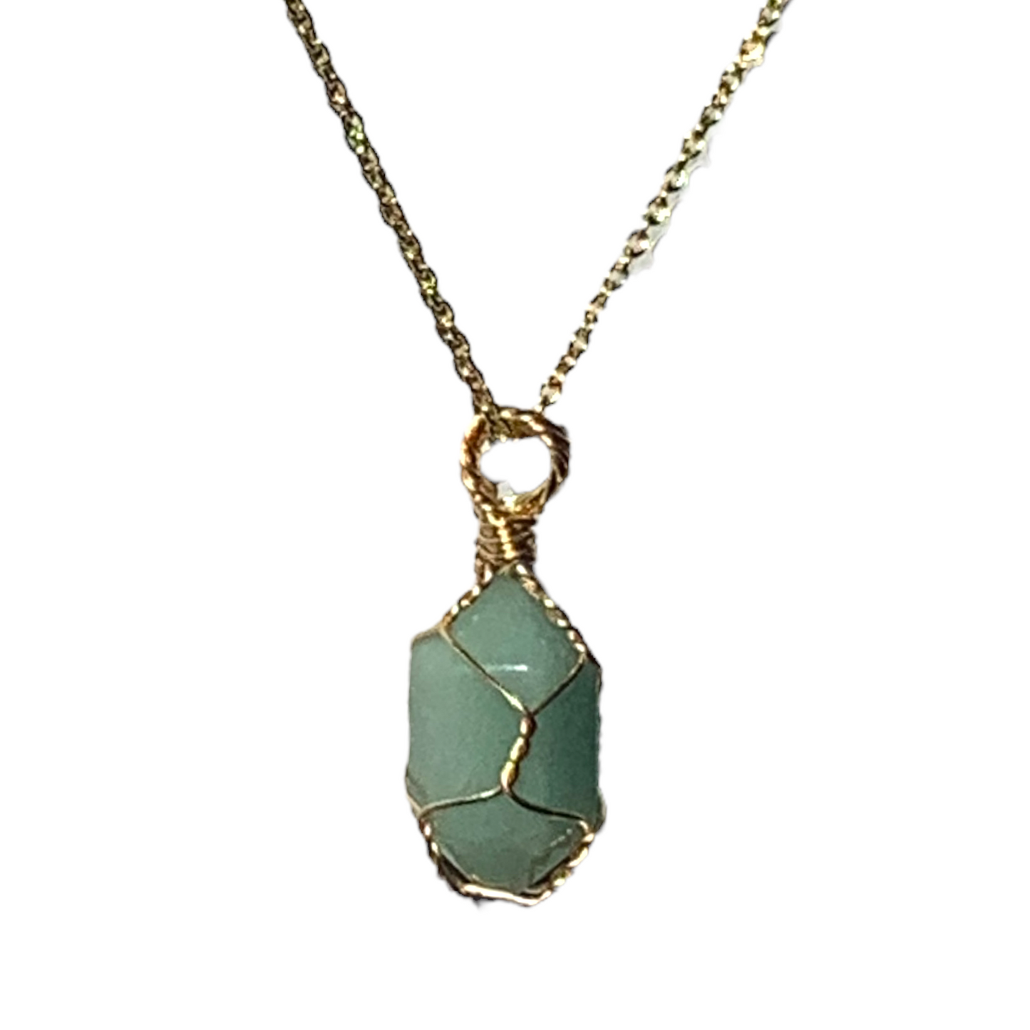 Sterling Silver | 14KT Gold Filled Mini Cage Fluorite Crystal Pendant